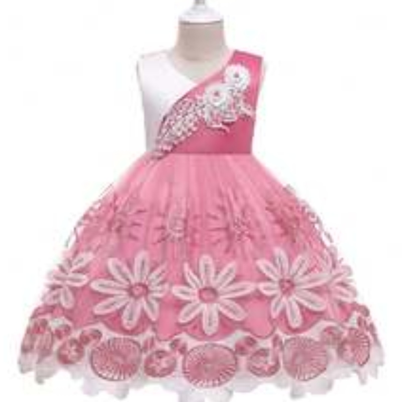 Baige Lovely Bowknot Sequined Baby Girl Платье на день рождения пушистое платье для вечеринки для ребенка платье для ребенка