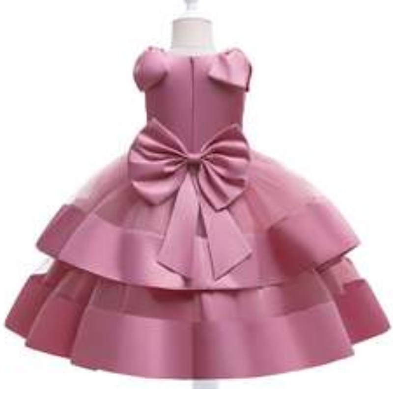 Baige New Collection Одежда для вечеринок для девочек элегантные 3 -летние детские бальные платья