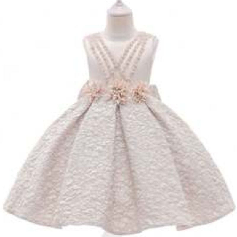 Baige высококачественные модные для девочек платья для вечеринок новейшие детские платья дизайн длинные одежды T5176