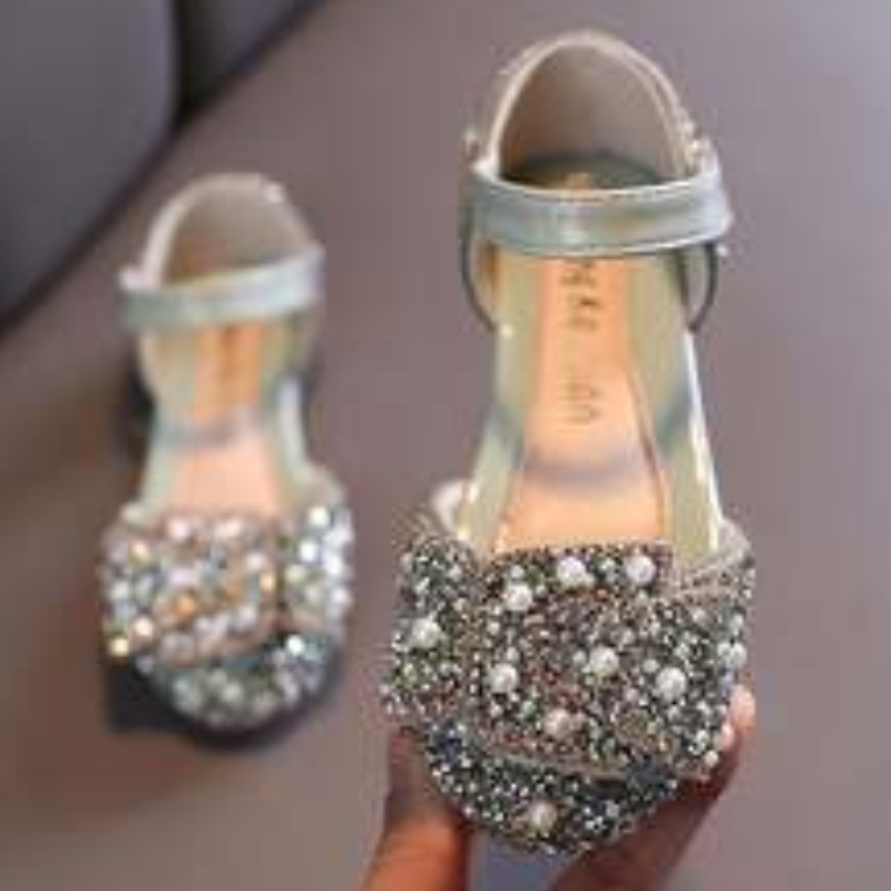 2021 New Fashion Diamond Children Lids ~ Sandals Shoes Sequined Baby Girl