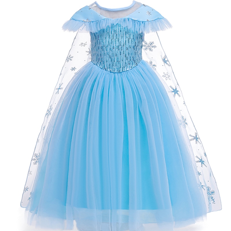 Baige New Product Princess COSTUME Дети маскарад Эльза Анна Модная Девочка Костюм Платье для вечеринки девочки