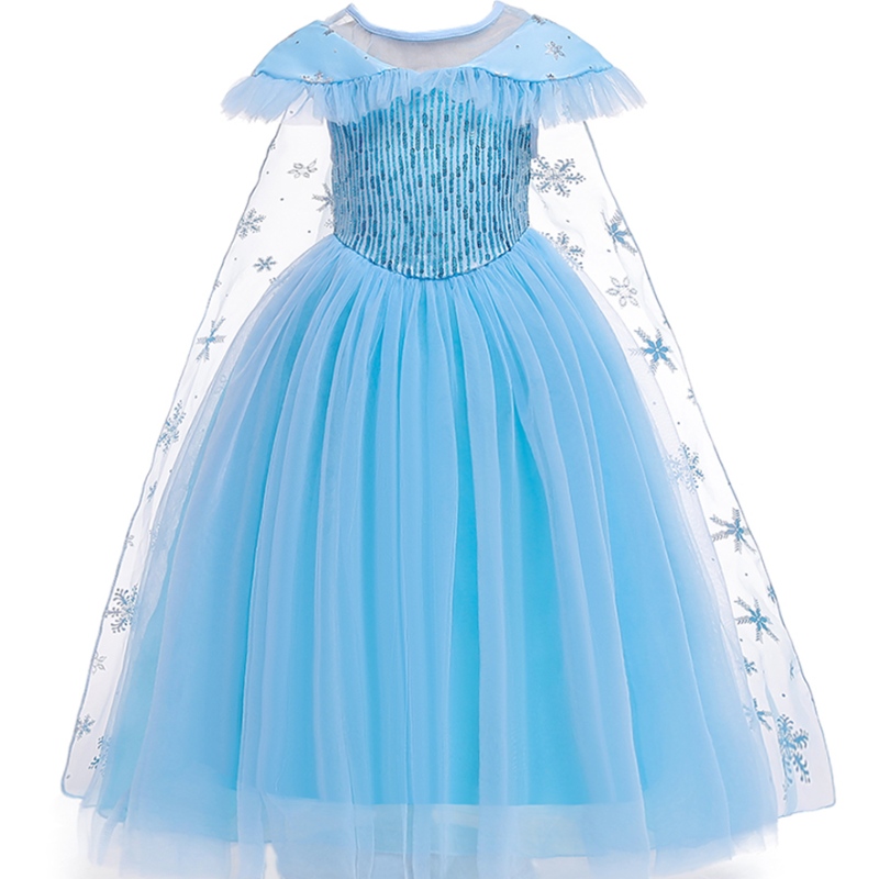 Baige New Product Princess COSTUME Дети маскарад Эльза Анна Модная Девочка Костюм Платье для вечеринки девочки