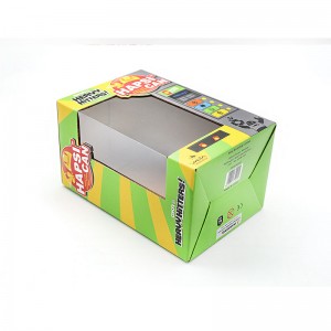 Электронные игрушки гофрированной бумажной коробки Печать Печать прозрачная конструкция окна Высококачественный пользователь
