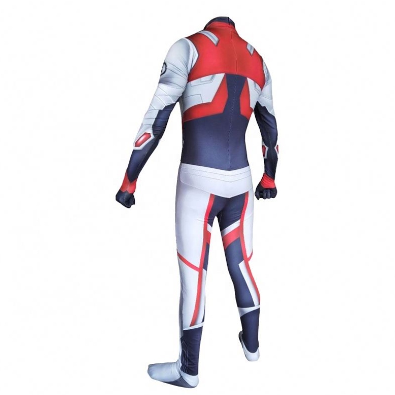 Ecoparty New Style Avenger 4 Endgame Quantum Realm Cool Superhero Cosplay Zentai Bodysuit Компания для мужчин взрослые костюмы