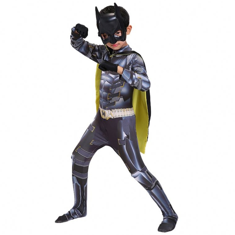 Классический стиль телевидение&film Kids Male Figure Superhero Superhero Avenger Halloween Party Man Jumpsuit Anime Comic Bat Costumes