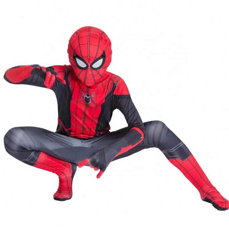 2022 Оптовый классический стиль Red Black Suits TV&movie Figura de Accion Sets Spider Man Costumes