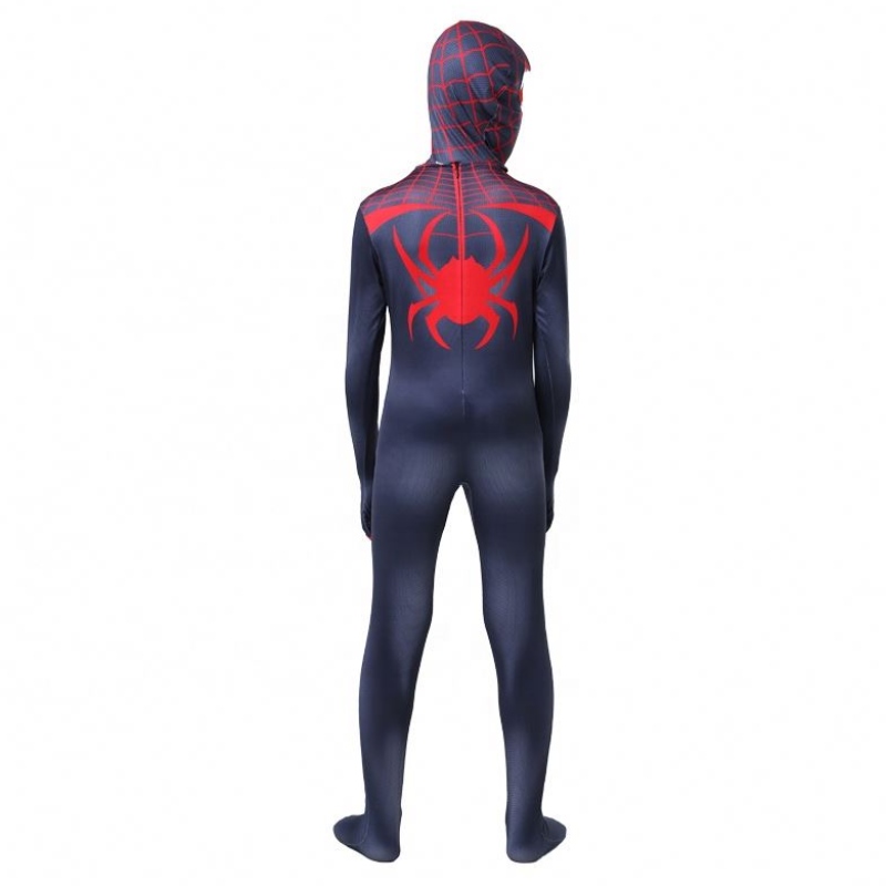 Новый стиль горячий продажа Хэллоуин Черный \\ Нред для мальчиков Child TV&movie Superhero Superhero Cosplay Factory Factory Direct Spider Man Компьют костюмы