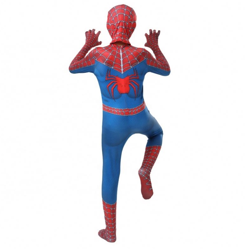 Сделано в китайском фабрике классический популярный синий&red venger костюм TV&movie Superhero Prompsuits Аниме Хэллоуин Одежда паук Человек