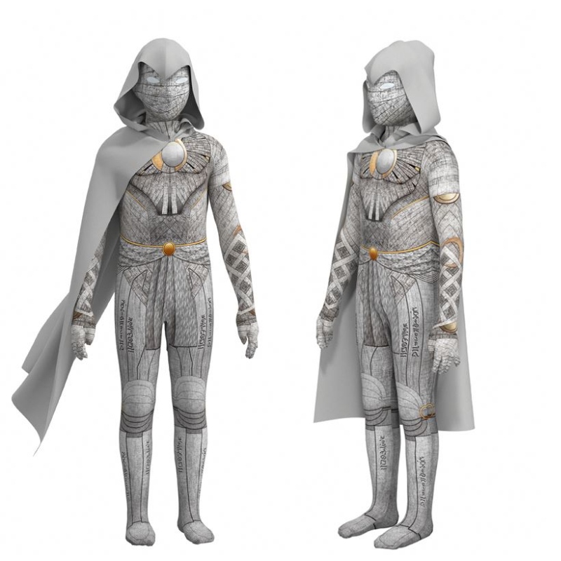Новый дизайн телевидение&movie Costumes Halloween Одежда детская супергероя костюмы Moon Knight Cosplay Costumes