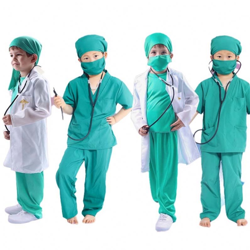 Тематическая вечеринка Masquerade Show Rol Play Professional Murs Nurse Child Dector Doctor Costume HCBC-004