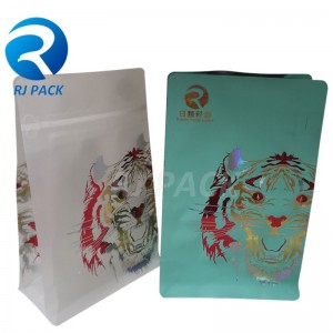 Карманная молния плоские дновые сумки с ультрафиолетовой печатью