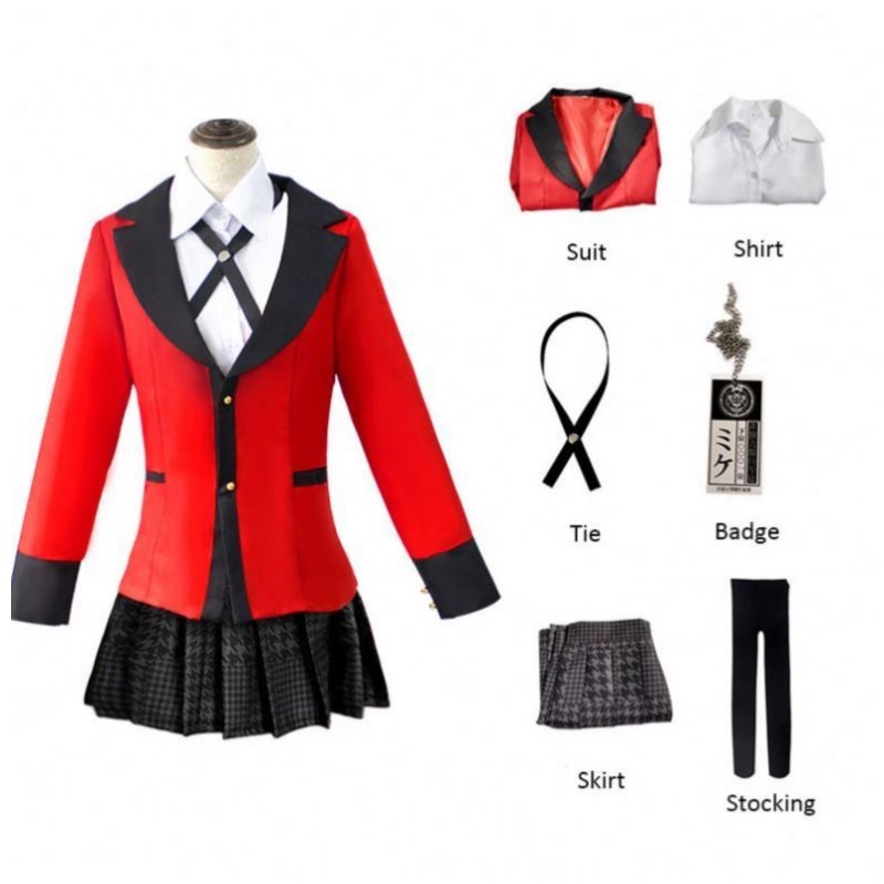 Nime Kakegurui Cosplay Figure Yomotsuki Runa Cosplay Costum