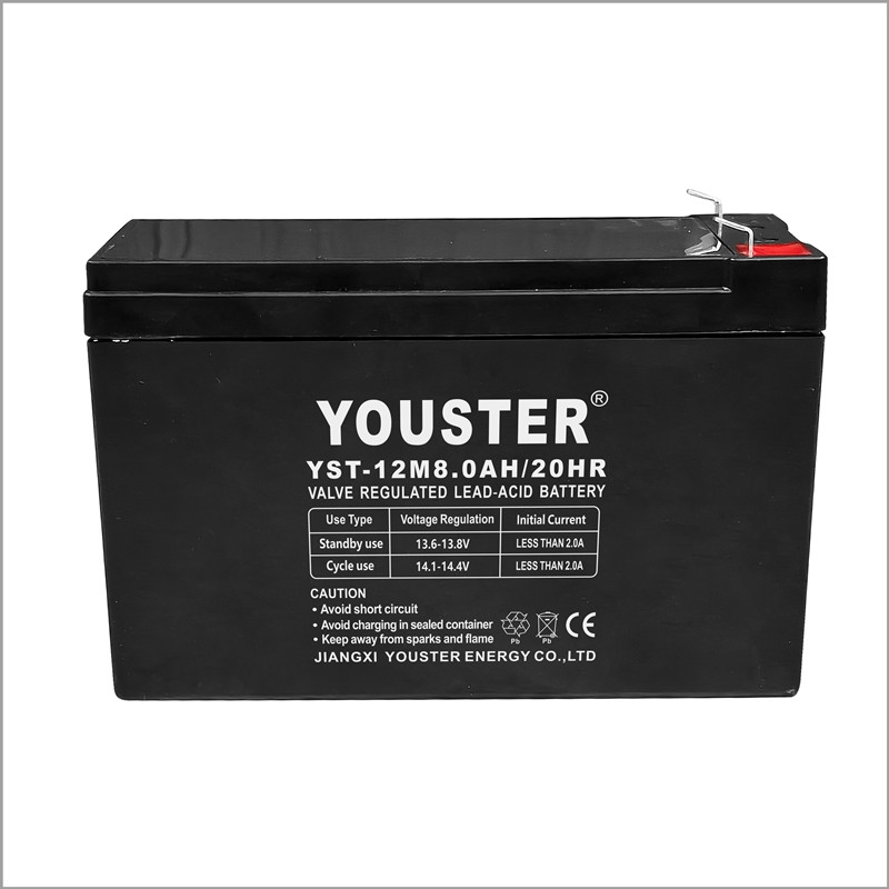 Youster High емкость Free12V8.0AH запечатанная солнечная батарея USP свинцовая кислотная батарея кислота