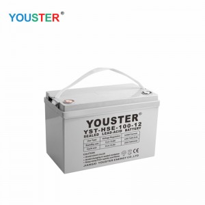 Youster Agm Geep Cycle Gel свинцовый кислотный инвертор 12V200AH Гель хранения солнечная батарея для домашнего использования