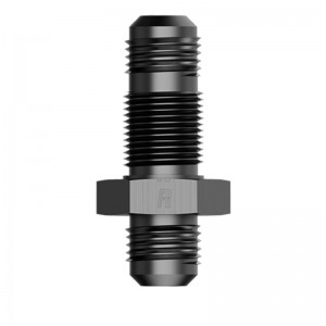 переходник топливный штуцер с наружной перегородкой прямой алюминий