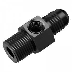 внешнее расширение до 1 / 4 « штуцер NPT, алюминиевый прямой