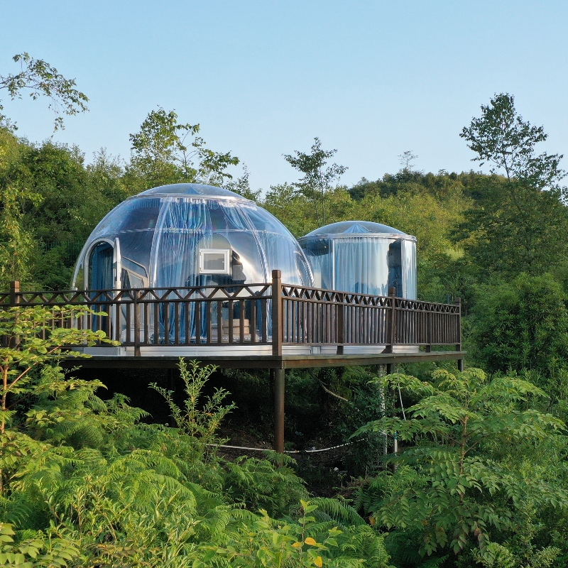 4 метра роскошный прозрачный купол палатки для отдыха отель, открытый лагерь, мероприятия на открытом воздухе