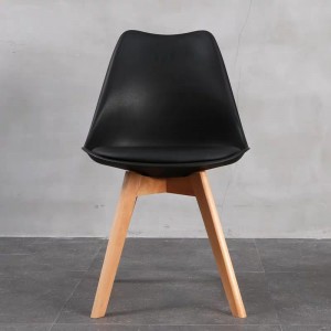 Оптовое современное пластиковое столовое кресло в бистро кафе красочное акриловое кресло пластиковое кресло и мягкая подушка