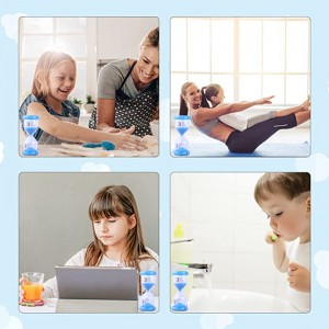 бестселлер цветной пластиковый песочный таймер часы