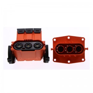 Новый энергетический автомобили с высоким током Connector 200a 3 -контактный разъем подключения колена.