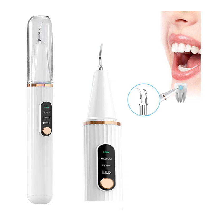Ультразвуковое зубное исчисление, встроенная камера высокого определения и светодиодный свет с 3 режимами чистящих зубов Ультразвуковой стоматологический исчисление.