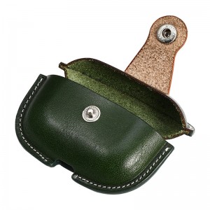 Новый Apple Airpods Pro2 защитный корпус, военный зеленый цвет, соответствующий телячьей кожи.