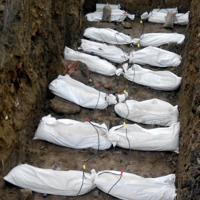 Метод установки жертвенной анодной защиты