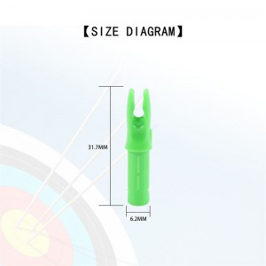 Elongarrow Argery Arrow Nock для углеродной стрелы алюминиевая стрелка стрелка из лука аксессуары нок