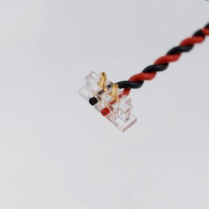 Обработка и настройка 1.27 Распространение кристаллической головки прокалывает батарея рога Электронная клеммная проволока ELCO8005...