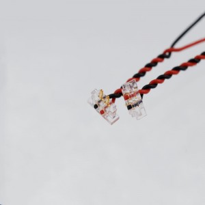 Обработка и настройка 1.27 Распространение кристаллической головки прокалывает батарея рога Электронная клеммная проволока ELCO8005...