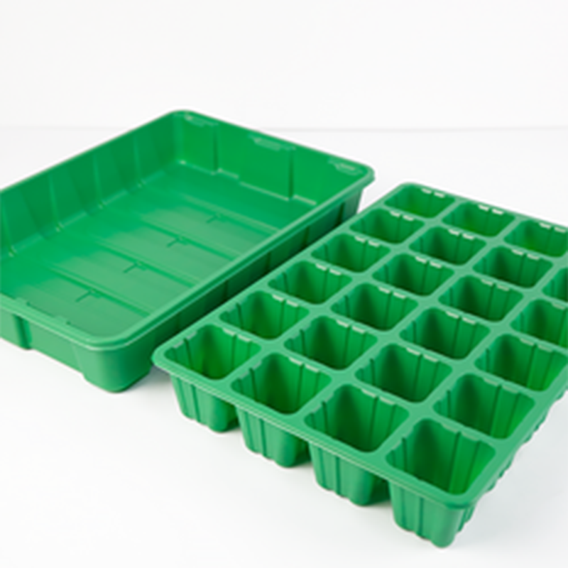 Пластик PS Mini Green House Seed Seed Seed Country Country, оптовый поднос для прорастания с куполом/базой