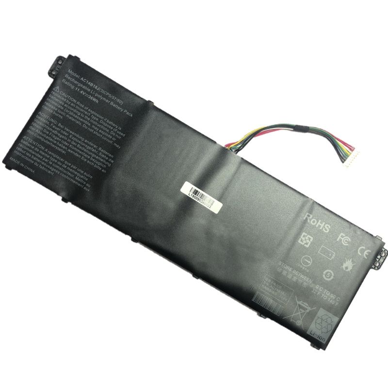 Подходит для Acer Aspire E3-112 B115 V5-122 132 V3-111 P N15W4 N15Q3 MS2394 EX2519 AC14B18J AC14B13J Батарея ноутбука