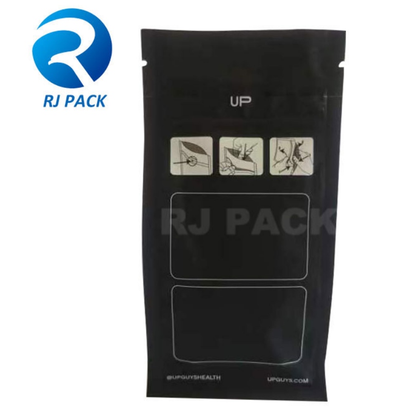 Устойчивый к ребенку плоский нижний мешок с окном