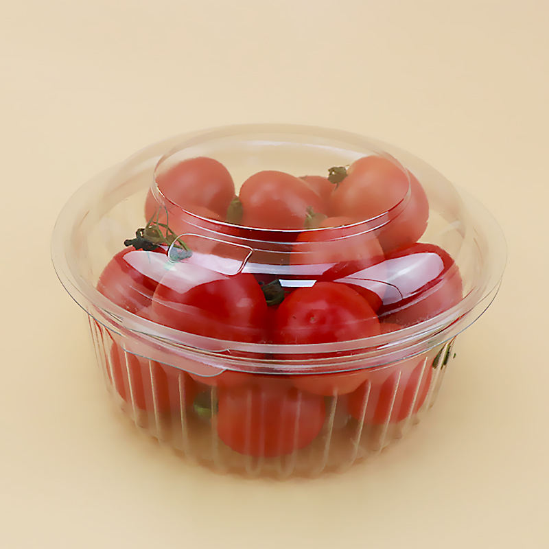 Пластиковая одноразовая прозрачная фруктовая коробка для хранения фруктов