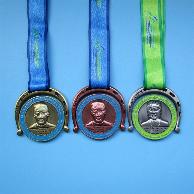 Пользовательская медаль для международного вызова на горных велосипедах