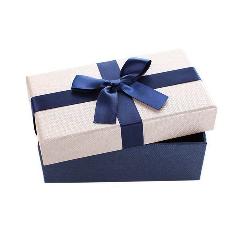 Классическая роскошная переработанная бумажная подарочная коробка упаковка на заказ дизайн