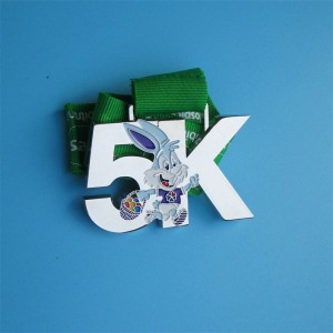 Металлическая спортивная медаль на заказ медали гонка за детей милые дизайнерские детские медали детские медали