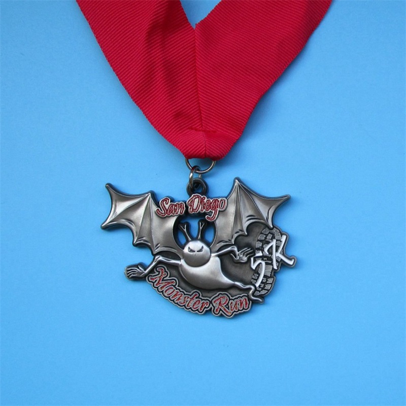 Цинковые сплавные медали дизайн своей собственной медаль спортивного сплава с Lanyard Medallion