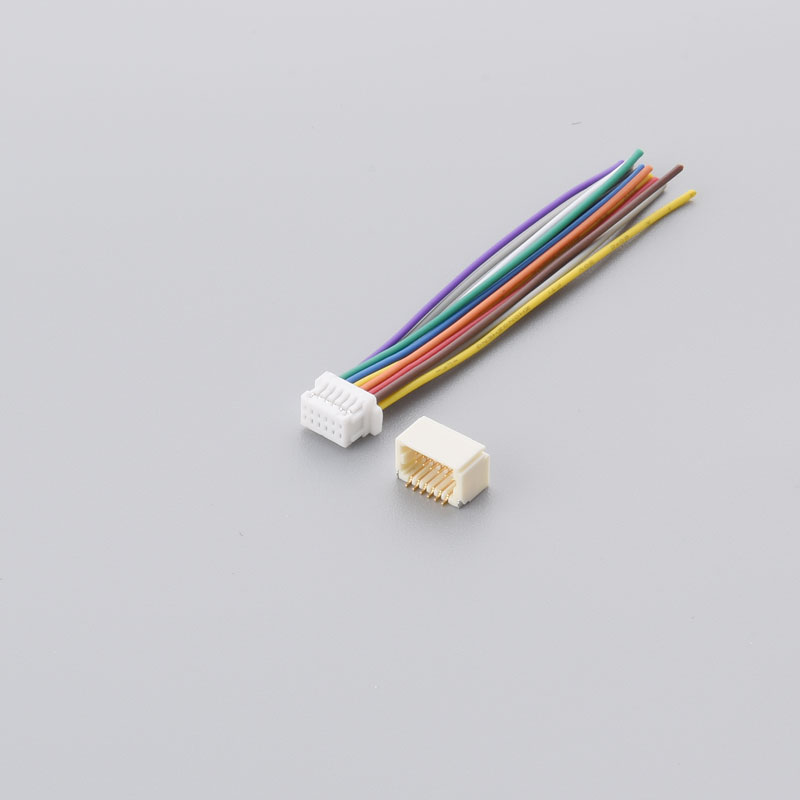 Оптовая мужская заглушка JST SHD1,0 мм SHDR-12V-S-B 2*6P Двойная строка Клемма сборочной батареи Проводка с одним медным кабелем Настройка