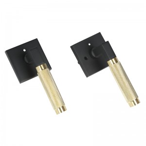 S7137 Современные квадратные рычаги дверных дверей для внутренних дверей, тяжелые дверные ручки