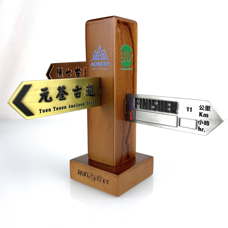 Oneway 3D Металлический золотой триатлон финишер марафон марафон бег спортивные медали Пользовательские медаль Трофеи и медали