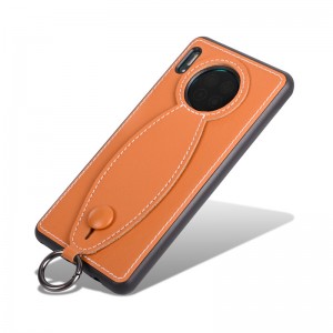 Подходит для корпуса мобильного телефона Huawei Mate30/PRO30, итальянской кожи итальянской кожи для итальянской кожи для ручного ремня