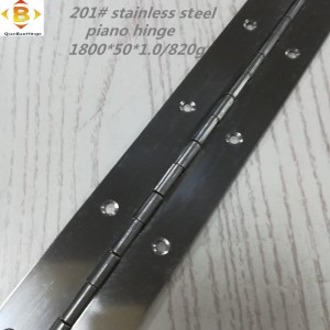 Стандартный размер длинный шарнир 201#72 ‘’*2 из нержавеющей стали фортепианная шарнир непрерывный шкаф для фортепиано