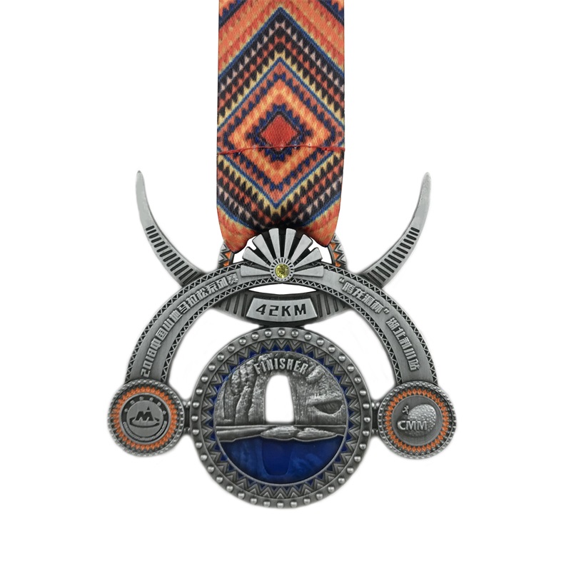 Пользовательская медальон -ожерелье 4D Emale Medal Medal для сувенира