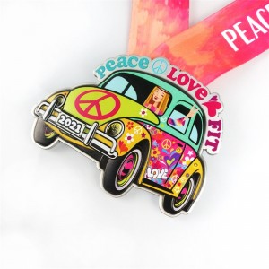 GAG Factory OEM Эксклюзивные дизайнерские литые металлические медали с лентой металлической спортивной медаль