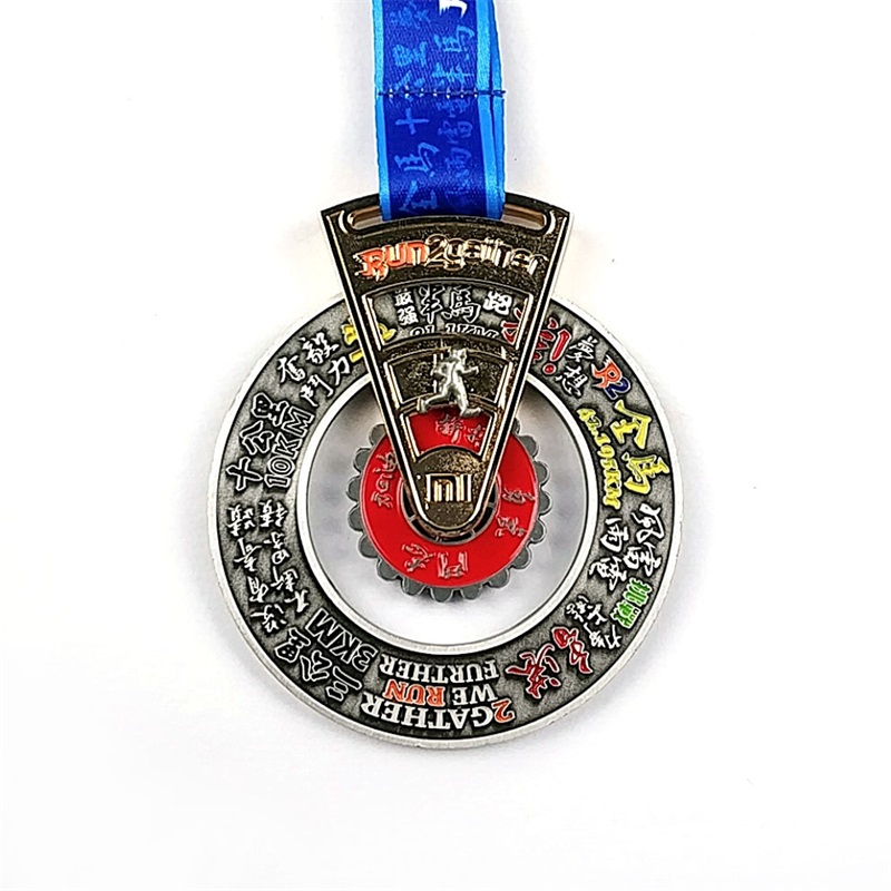 Metal Custom Make Canke Shape Sports Medals с вашим собственным дизайном 3D логотип