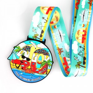 Индивидуальный логотип с лентой пустой золотой серебряные медали на заказ металлический спортивный бразильский зеленый круглы...