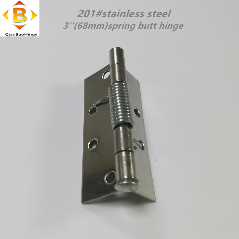 201#stainless Steel Spring Butt Door Door ближе шарнир деревянный дверной пружинный шарнир автоматический отскок