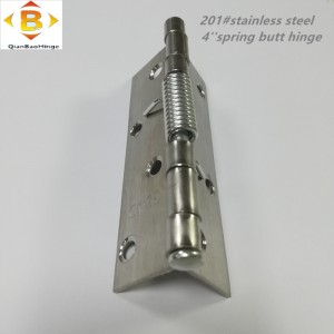 201#stainless Steel Spring Butt Door Door ближе шарнир деревянный дверной пружинный шарнир автоматический отскок
