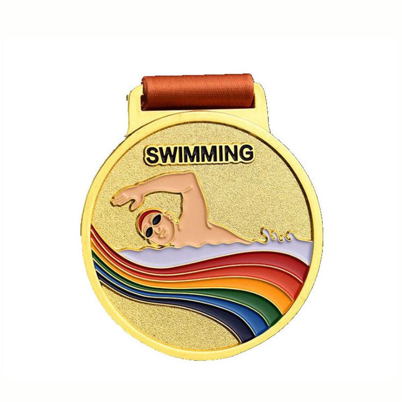 Пользовательские медали дизайн на плавательные медали